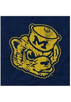 Original Retro Brand Michigan Wolverines Blue Arch Short Sleeve Fashion T Shirt