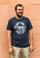Original Retro Brand Penn State Nittany Lions Navy Blue Logo Short Sleeve Fashion T Shirt
