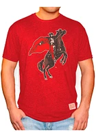 Original Retro Brand Texas Tech Red Raiders Logo Short Sleeve Fashion T Shirt