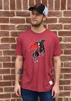Original Retro Brand Texas Tech Red Raiders Logo Short Sleeve Fashion T Shirt