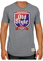Original Retro Brand Chicago Grey Heilemans Old Style Short Sleeve Fashion T Shirt