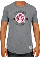 Original Retro Brand Chicago American Giants Grey 1927 Champs Short Sleeve Fashion T Shirt