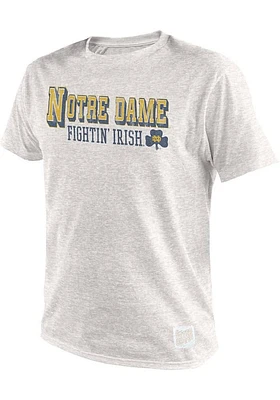Original Retro Brand Notre Dame Fighting Irish Vintage Triblend Short Sleeve Fashion T Shirt