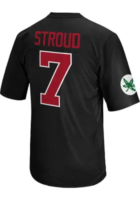 CJ Stroud  Original Retro Brand Ohio State Buckeyes Black Football Jersey