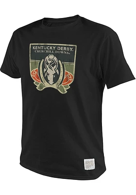 Original Retro Brand Kentucky Black Horseshoe Short Sleeve Fashion T Shirt