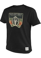 Original Retro Brand Kentucky Black Horseshoe Short Sleeve Fashion T Shirt