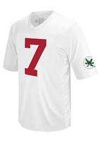 CJ Stroud  Original Retro Brand Ohio State Buckeyes White Player Football Jersey