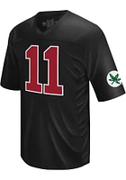 Jaxon Smith-Njigba  Original Retro Brand Ohio State Buckeyes Black Player Football Jersey