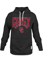 Cincinnati Bearcats Mens Black Vintage Arch Name Over UC Fashion Hood