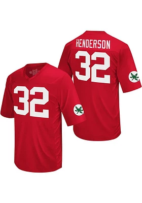 TreVeyon Henderson Original Retro Brand Ohio State Buckeyes Player Football Jersey