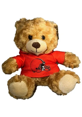 Cleveland Browns 9in Tshirt Bear Plush - Orange