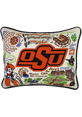 Oklahoma State Cowboys 16x20 Embroidered Pillow