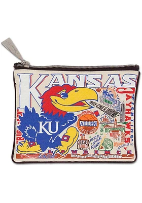 Kansas Jayhawks 7 in x 5.5 in Womens Coin Purse