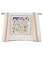 Chicago Printed and Embroidered Towel