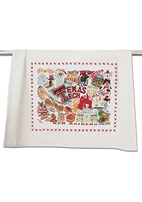 Texas Tech Red Raiders Printed and Embroidered Towel