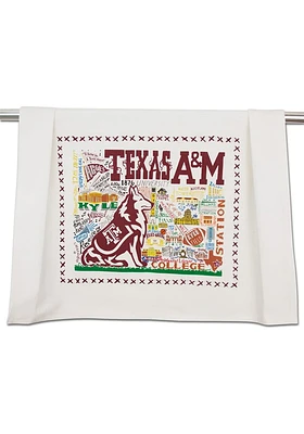 Texas A&M Aggies Printed and Embroidered Towel
