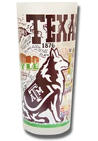 Texas A&M Aggies 15oz Illustrated Frosted Pint Glass - White