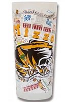 Missouri Tigers 15oz Frosted Pint Glass - White
