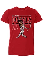 Albert Pujols St Louis Cardinals Toddler Red Cartoon Short Sleeve Player T Shirt