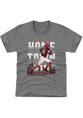 Sam Hubbard Cincinnati Bengals Youth Grey City Player Tee