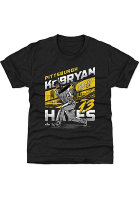Ke'Bryan Hayes Pittsburgh Pirates Youth Black City Name Player Tee