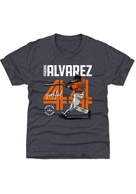 Yordan Alvarez Houston Astros Youth Navy Blue Inline Player Tee