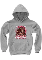 Patrick Mahomes  Kansas City Chiefs Youth Champions Long Sleeve Player Hoodie Grey