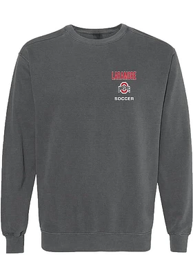 Luke Laramore  Rally Ohio State Buckeyes Mens NIL Embroidered Long Sleeve Crew Sweatshirt