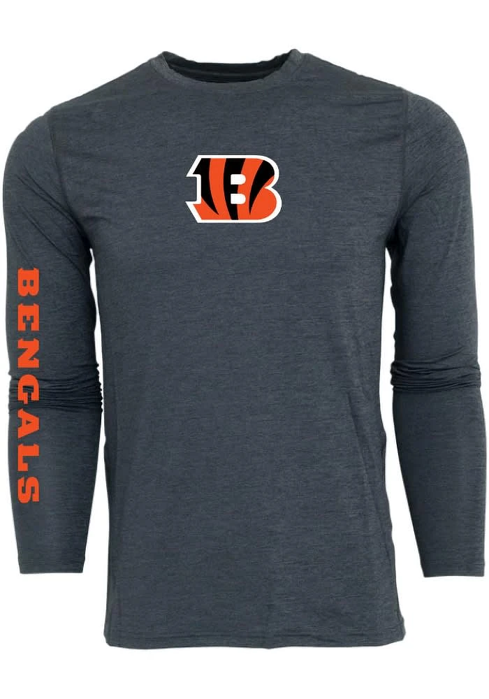 Greyson Cincinnati Bengals Mens Black Guide Sport Long Sleeve Sweatshirt