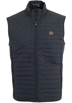 Greyson Cincinnati Bengals Mens Black Yukon Sleeveless Jacket