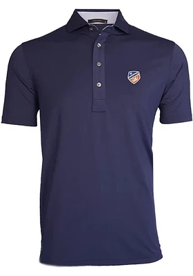 Greyson FC Cincinnati Mens Navy Blue Tala Short Sleeve Polo