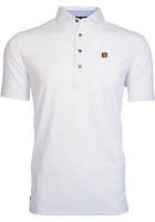 Greyson Cincinnati Bengals Mens White Tala Short Sleeve Polo