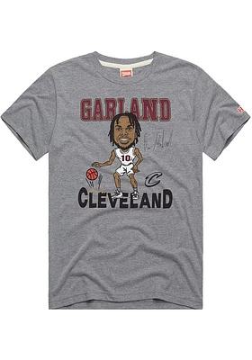 Darius Garland Cleveland Cavaliers Grey SIGNATURE Short Sleeve Fashion Player T Shirt