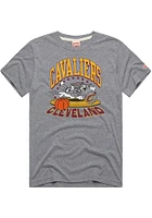 Homage Cleveland Cavaliers Grey SPACE JAM Short Sleeve Fashion T Shirt