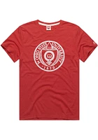 Homage Ohio State Buckeyes Red Seal Short Sleeve Fashion T Shirt