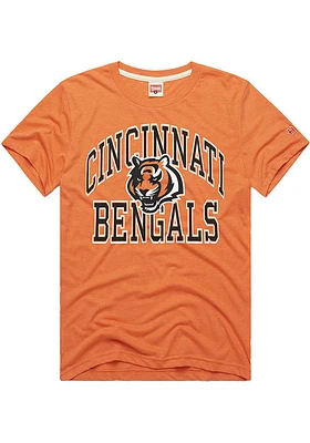 Homage Cincinnati Bengals Orange Heart And Soul Short Sleeve Fashion T Shirt