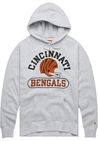 Homage Cincinnati Bengals Mens Ash Arch Over Pill Fashion Hood