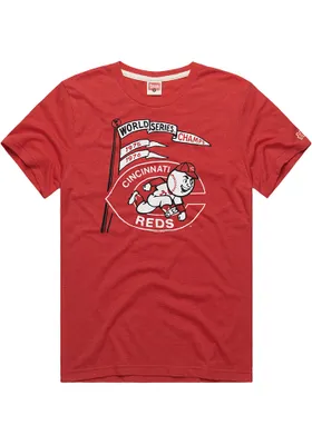 Homage Cincinnati Reds Red World Series Short Sleeve Fashion T Shirt