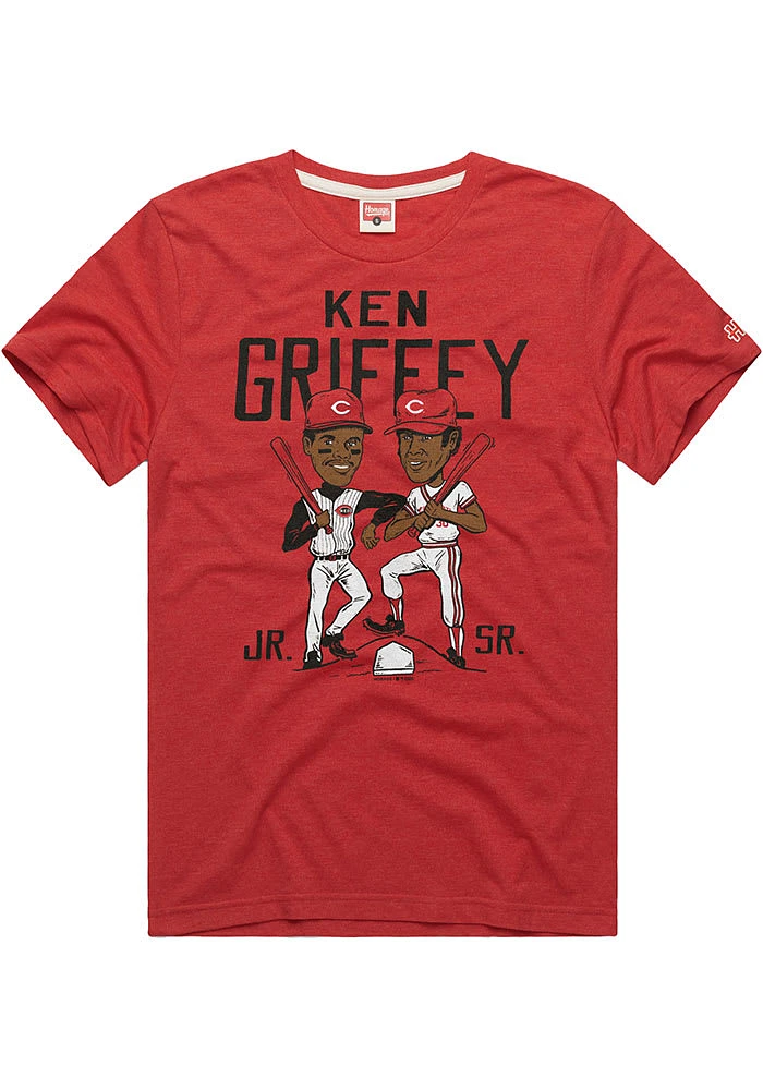 Ken Griffey Jr. Cincinnati Reds Red Griffeys Short Sleeve Fashion Player T Shirt
