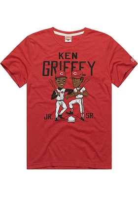 Ken Griffey Jr. Cincinnati Reds Red Griffeys Short Sleeve Fashion Player T Shirt