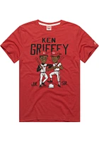 Ken Griffey Jr. Cincinnati Reds Red Griffeys Short Sleeve Fashion Player T Shirt