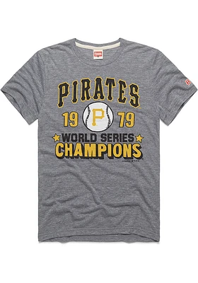 Homage Pittsburgh Pirates World Series Short Sleeve Fashion T Shirt