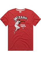 Ozzie Smith St Louis Cardinals Red The Wizard Short Sleeve Fashion Player T Shirt