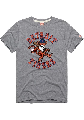 Homage Detroit Tigers Grey Grateful Dead Short Sleeve Fashion T Shirt