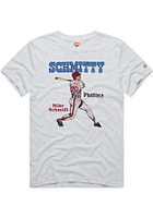 Mike Schmidt Philadelphia Phillies Grey Schmitty Short Sleeve Fashion Player T Shirt