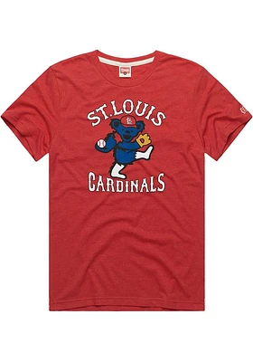 Homage St Louis Cardinals Red Grateful Dead Short Sleeve Fashion T Shirt
