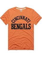 Homage Cincinnati Bengals Orange Classic Short Sleeve Fashion T Shirt