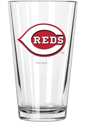 Cincinnati Reds 17oz Logo Pint Glass - Red