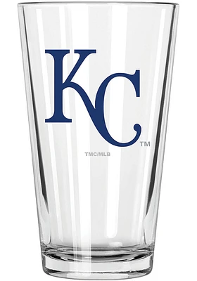 Kansas City Royals 17oz Logo Pint Glass - Blue