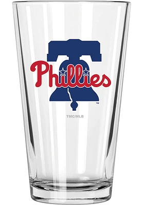 Philadelphia Phillies 17oz Logo Pint Glass - Blue